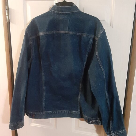 Levi's VTG 90's Denim Trucker Jacket 71506-0216 Size 50 Made in USA - Picture 2 of 8